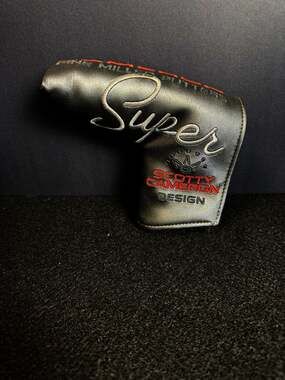 Scotty Cameron Super Blade Putter Headcover Black Titleist Fine Milled